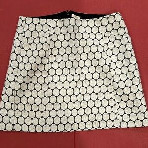 New without tag JCrew cotton skirt with lining.